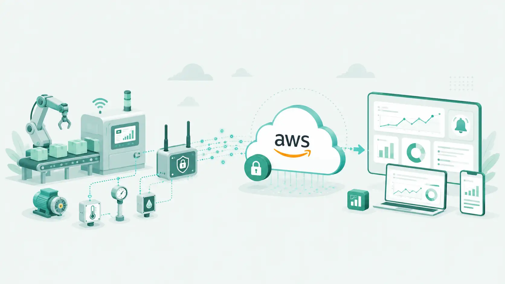 Dane z urządzeń i maszyn w chmurze – wdrożenia IoT i IIoT na AWS